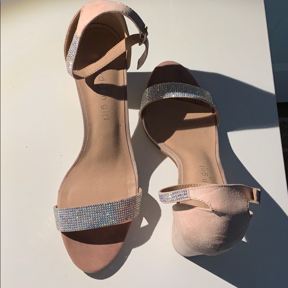Blush heels